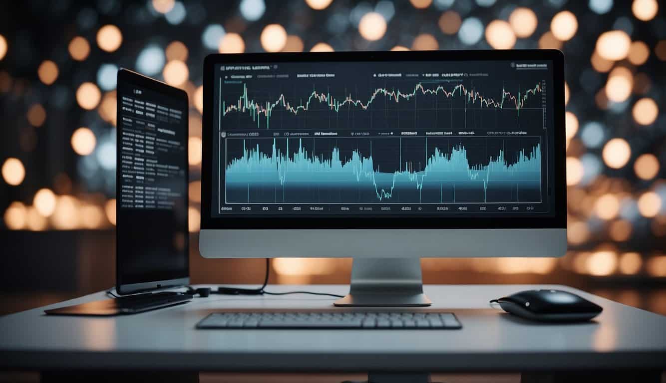 A computer screen showing CRM and web analytics data merging seamlessly